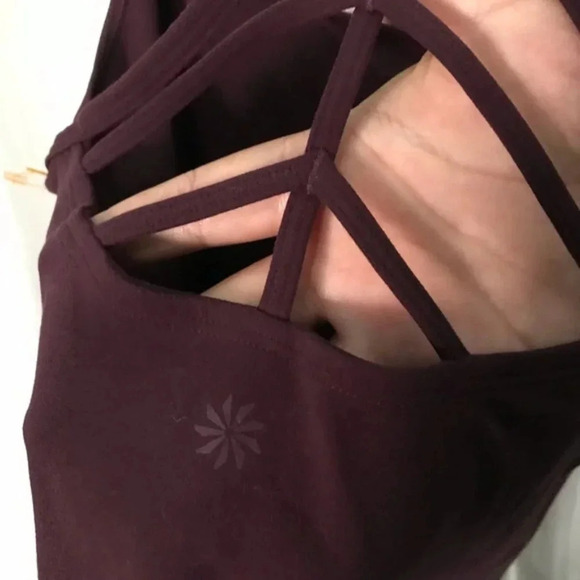 Athleta Athletic burgundy tank top Size XXS - Picture 5 of 6